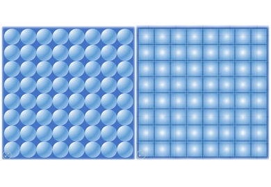 The principle and application of micro lens array